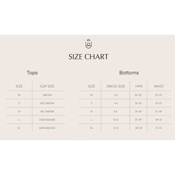 NWT Stone Fox Swim Isobel Minimalist Bikini Top Adjustable Sandstone size Small - Picture 9 of 16